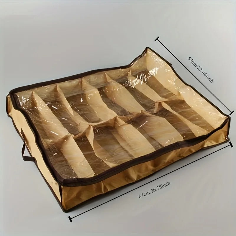 12 Grid Shoe Organizer Box