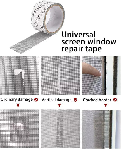 Self Adhesive Window Screen Repair Tape -2 Meter