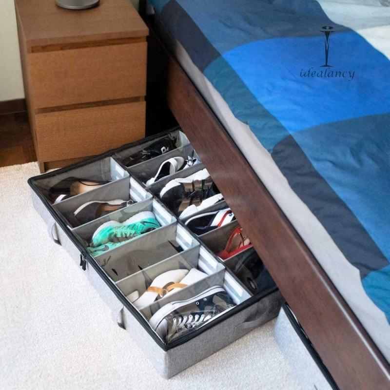 12 Grid Shoe Organizer Box