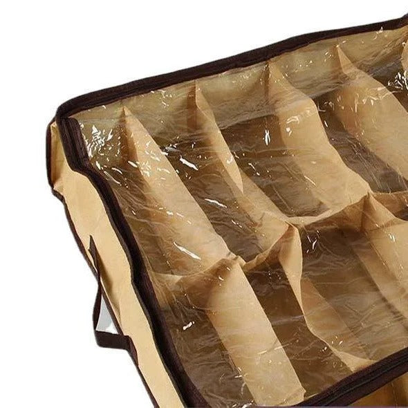 12 Grid Shoe Organizer Box