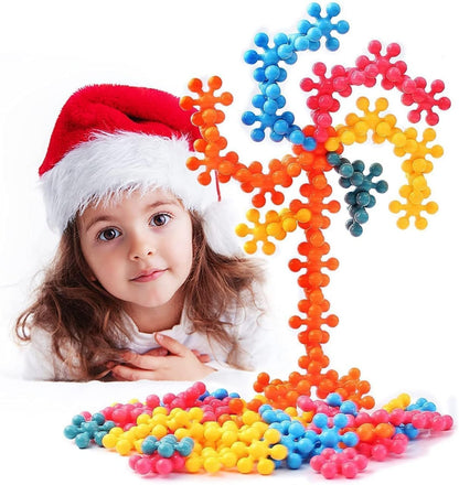 Colorful Flower Building Blocks for Kids