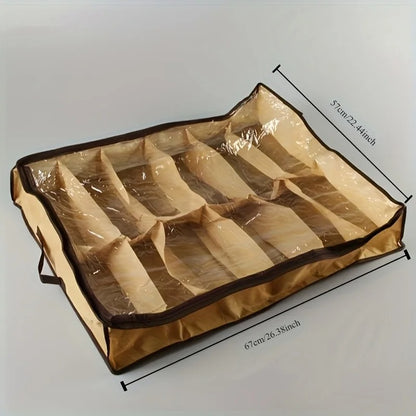 12 Grid Shoe Organizer Box