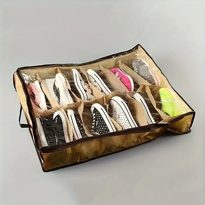 12 Grid Shoe Organizer Box